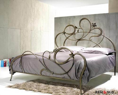 Кованая кровать №1