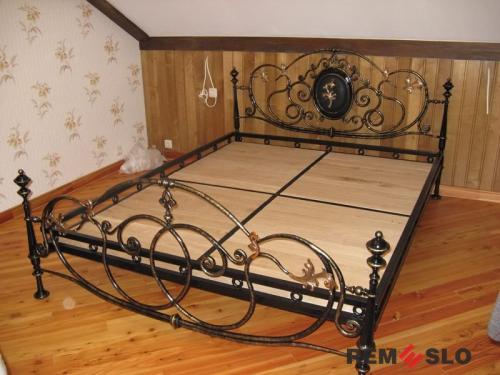 Кованая кровать №14