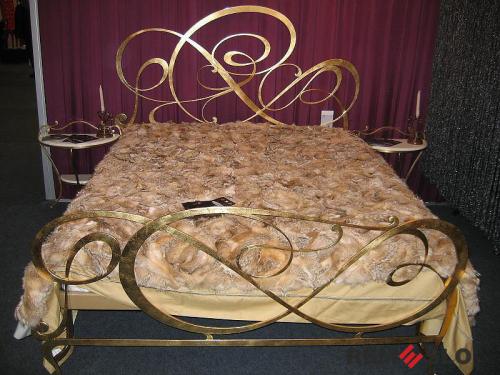 Кованая кровать №5