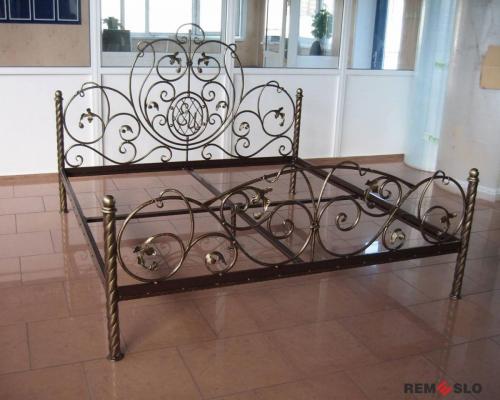 Кованая кровать №8