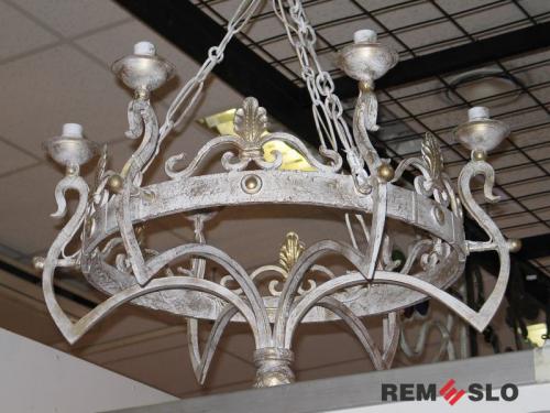Кованая люстра №10