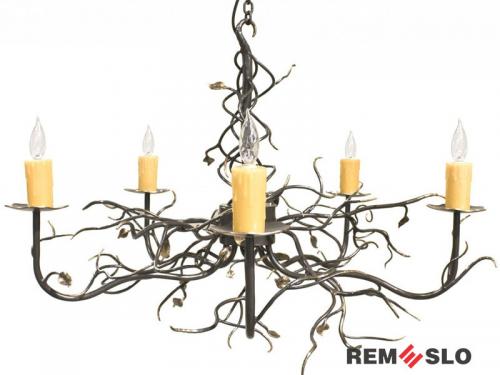 Кованая люстра №4