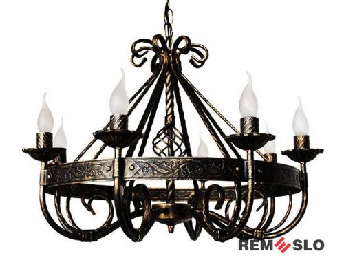 Кованая люстра №7