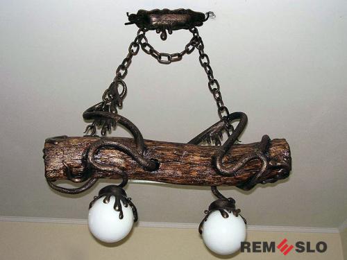 Кованая люстра №9