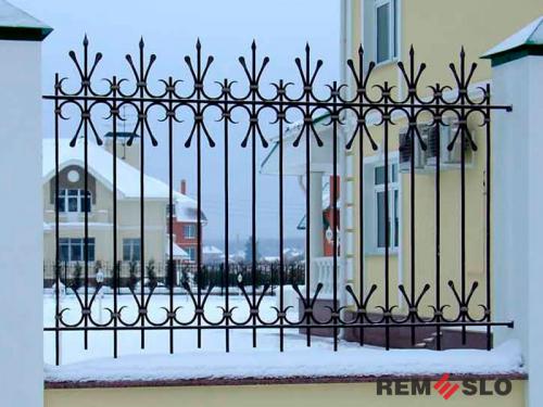 Кованый забор №100