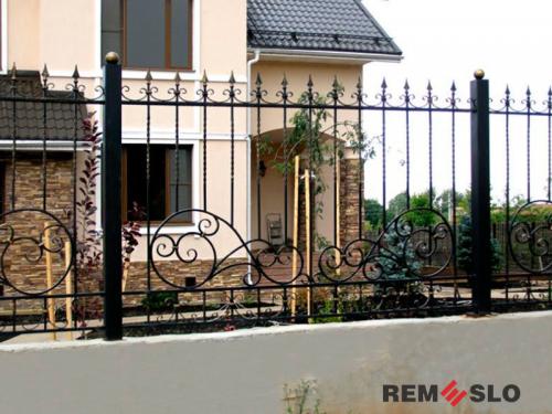 Кованый забор №103