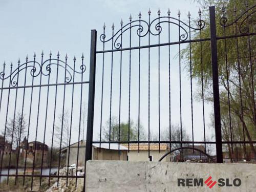Кованый забор №105