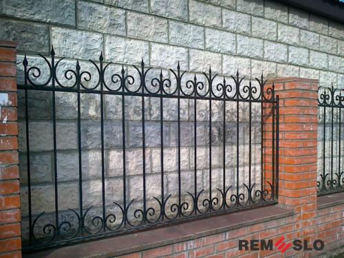 Кованый забор №108