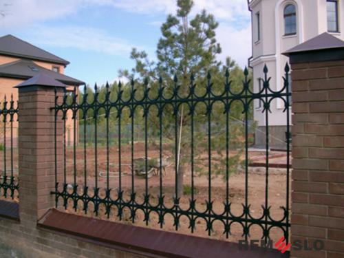 Кованый забор №110