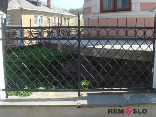 Кованый забор №115