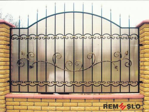 Кованый забор №116