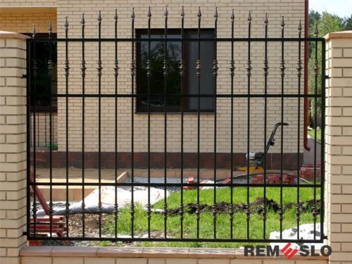 Кованый забор №117