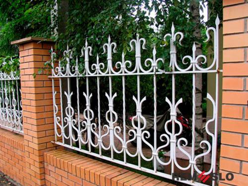 Кованый забор №118