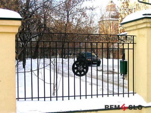 Кованый забор №119