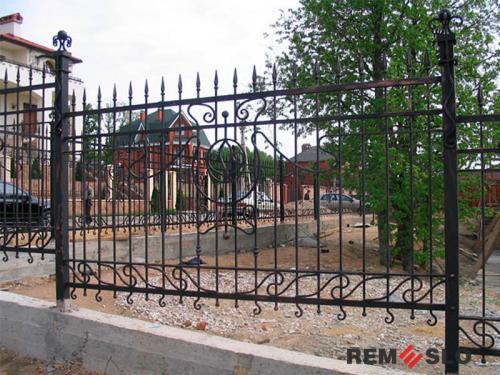 Кованый забор №121