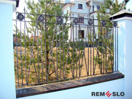 Кованый забор №124