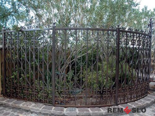 Кованый забор №125