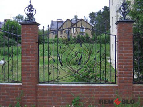 Кованый забор №126