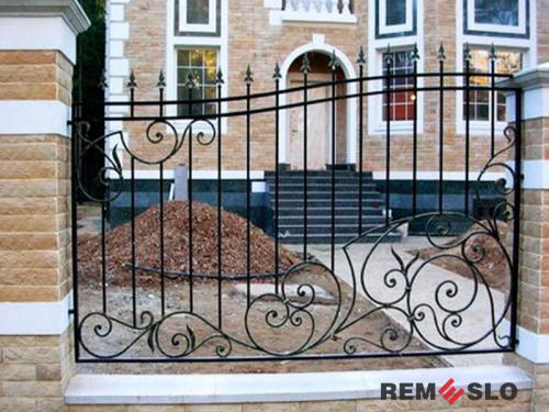 Кованый забор №128