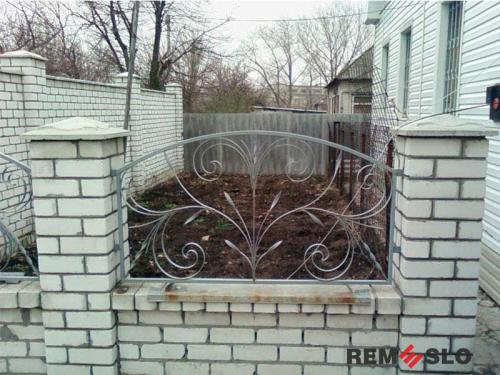 Кованый забор №130