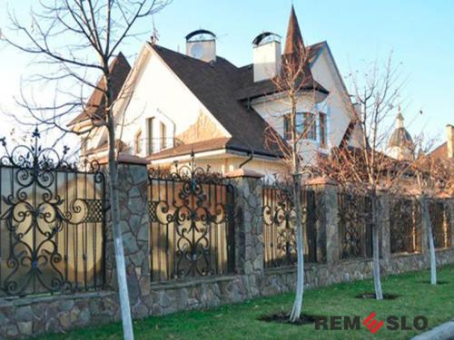 Кованый забор №133