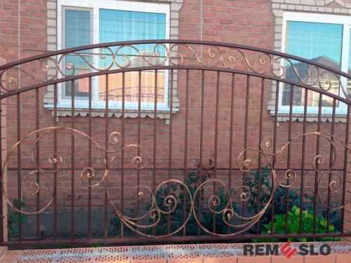 Кованый забор №136