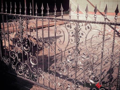Кованый забор №137