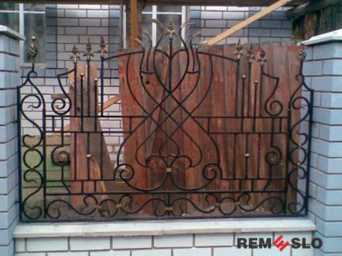 Кованый забор №142