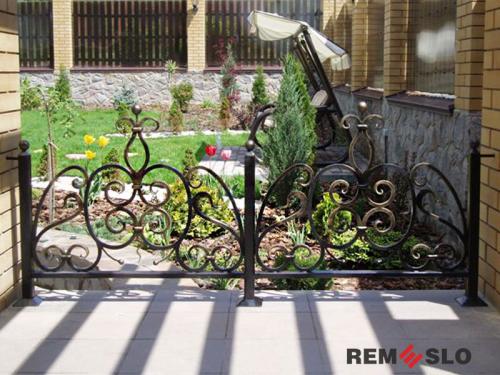 Кованый забор №143