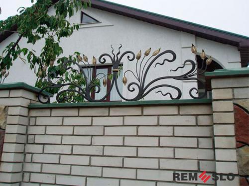 Кованый забор №145