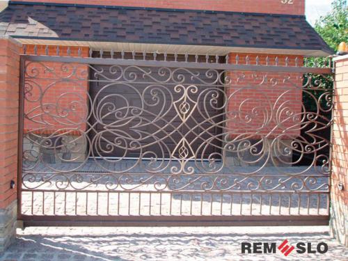 Кованый забор №146