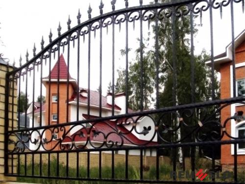 Кованый забор №148