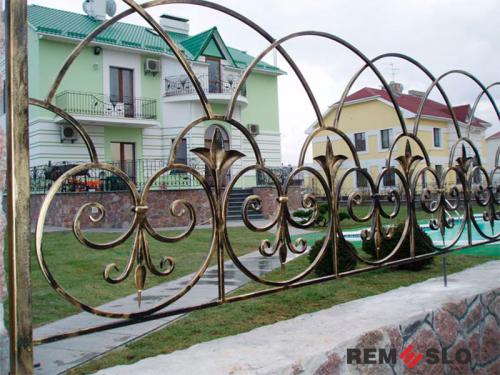 Кованый забор №149
