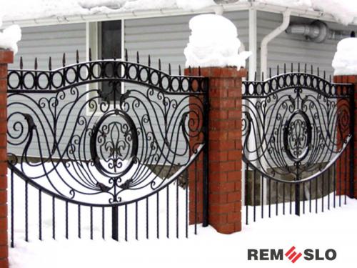 Кованый забор №150