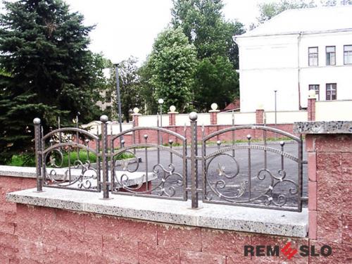 Кованый забор №151