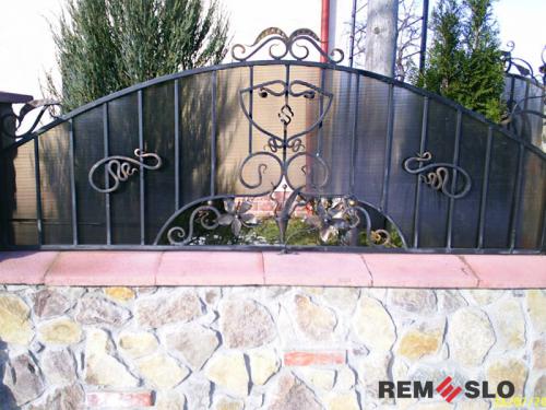Кованый забор №152