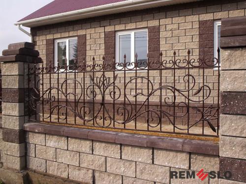 Кованый забор №155