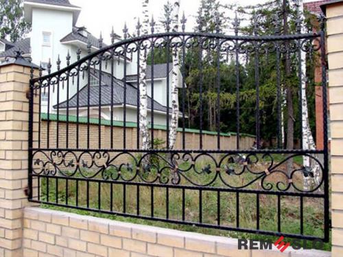 Кованый забор №157