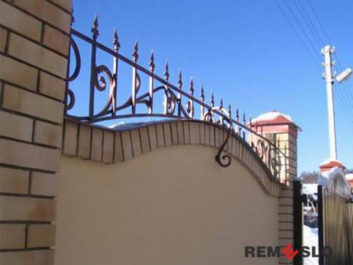 Кованый забор №159