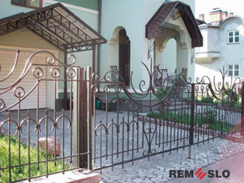 Кованый забор №162