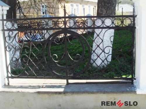 Кованый забор №164