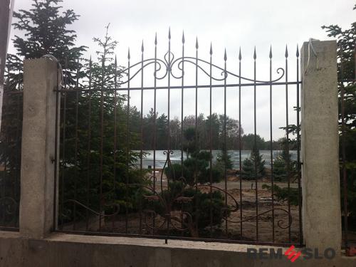 Кованый забор №166