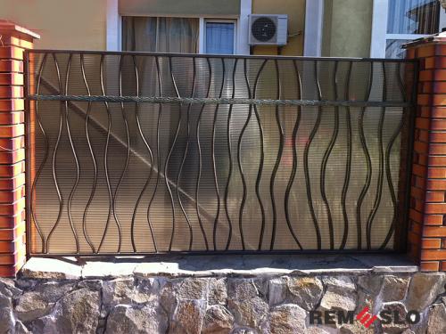 Кованый забор №168