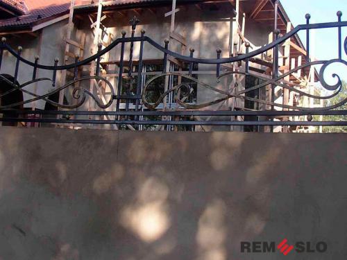 Кованый забор №174