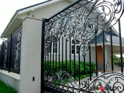 Кованый забор №175