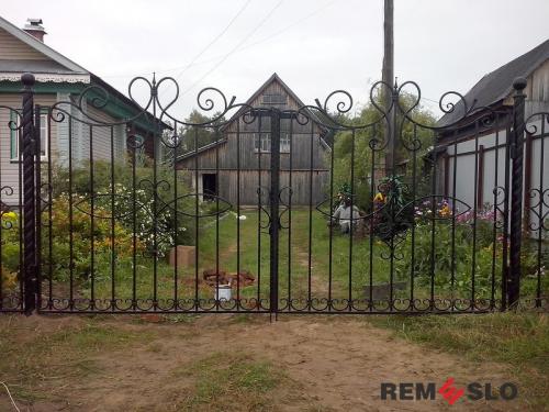 Кованый забор №177
