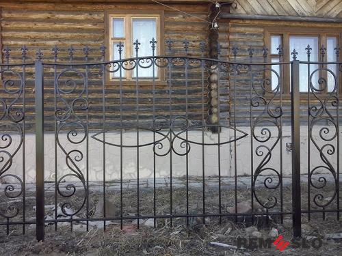 Кованый забор №179