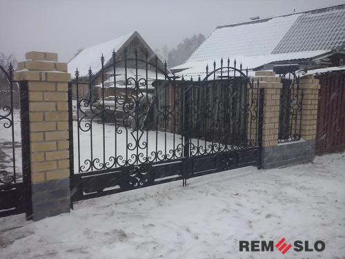 Кованый забор №181