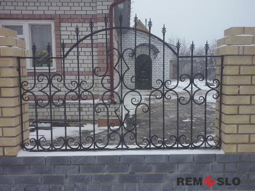 Кованый забор №183