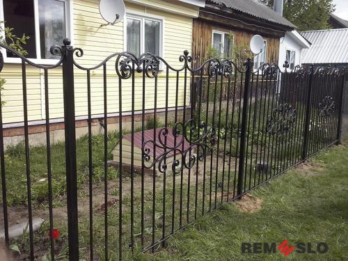 Кованый забор №184